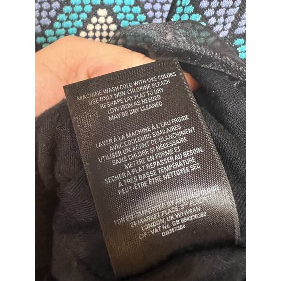 HD in Paris Dress Size XS Knit Geometric Heavy Weight - Picture 3 of 6